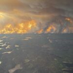 Winds push smoke from Canadian wildfires south into US and worsen air quality