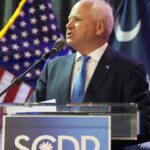Minnesota Gov. Tim Walz’s next move: Energizing Democrats in South Carolina and California