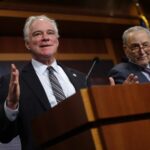 Sen. Tim Kaine says Trump’s tariffs could reduce federal debt, but at what cost?